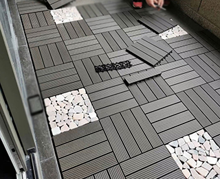 WPC DIY Decking Tile 300x300...